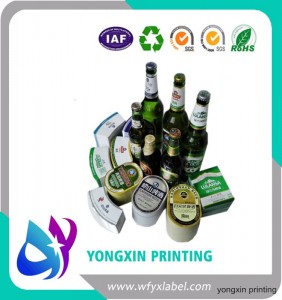 Wet strength beer label  with competitive price