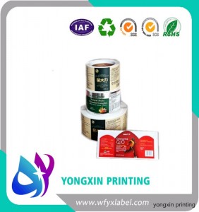 2016 New Design Custom Self Adhesive Wine Labels Printing