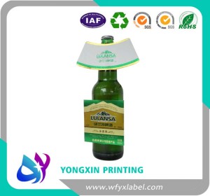 High  quality  waterproof beer label,glass bottle label