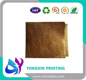 Printed aluminum foil wrapper for chocolate